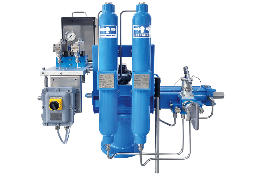 Gas-Over-Oil PROCONTROL_GAS_OVER_OIL_ACTUATORS_REMOTE_TRANSMISSION_PIPELINES