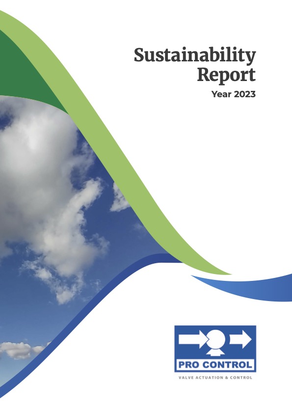 PROCONTROL - 2023 Sustainability Report PROCONTROL - 2023 Sustainability Report